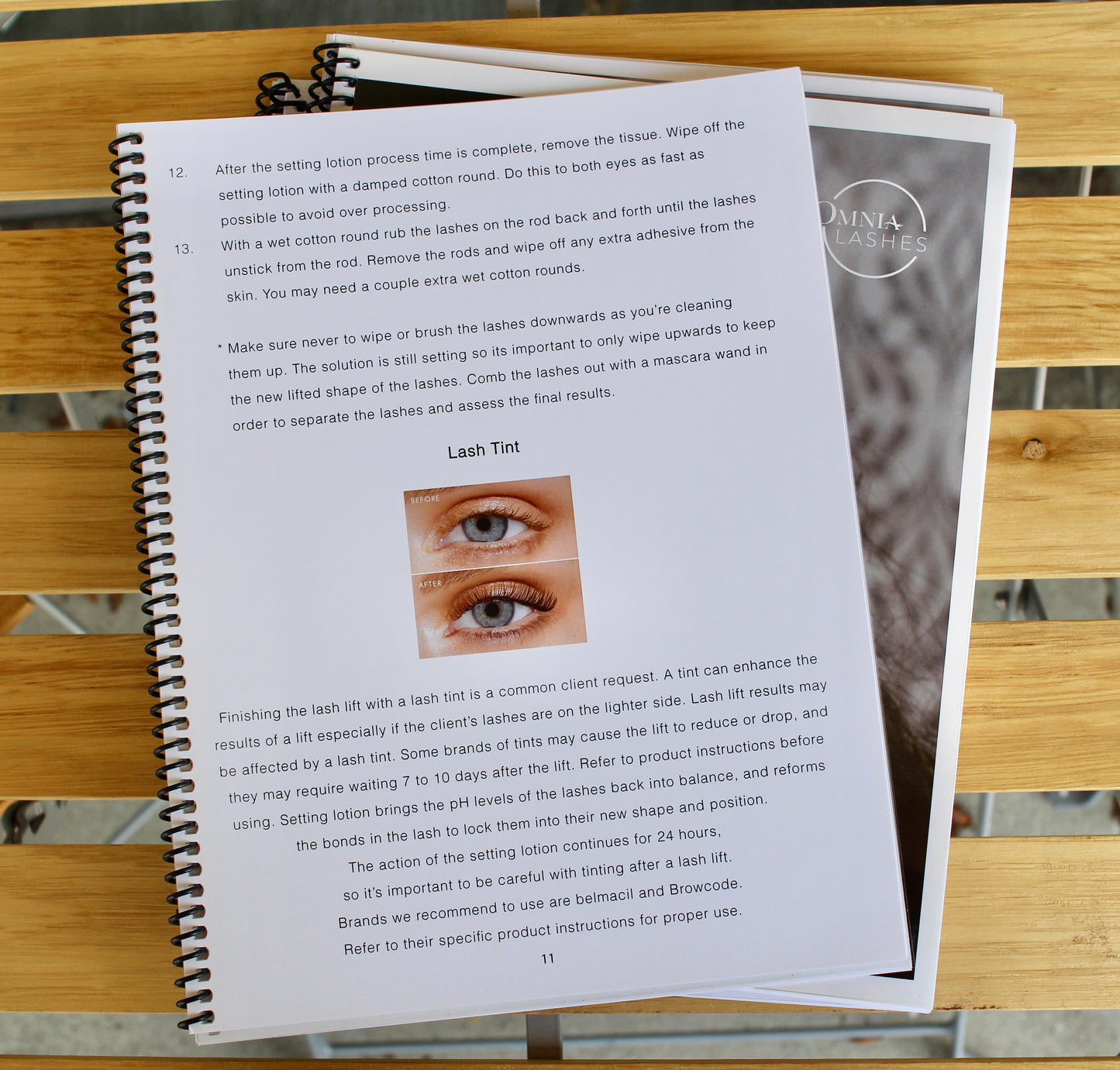 The Lash Lifting Process Training Manual