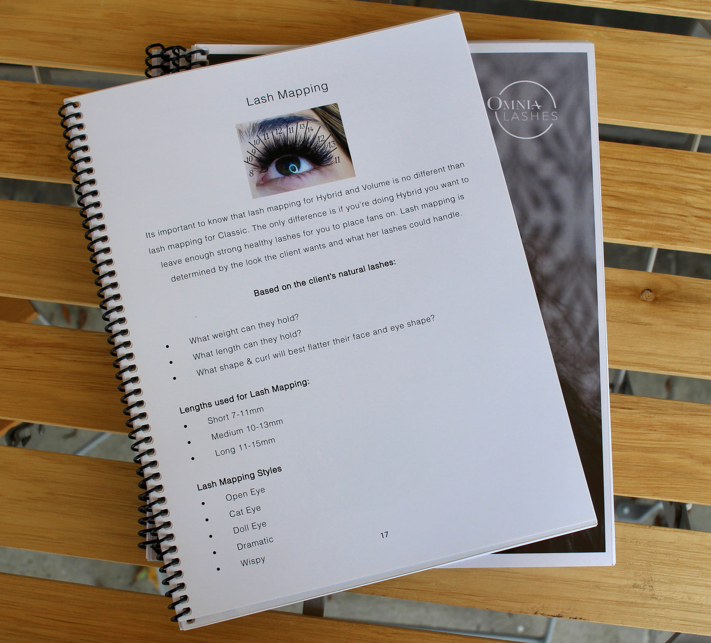 Hybrid & Volume Lash Extension Training Manual (English) ✨