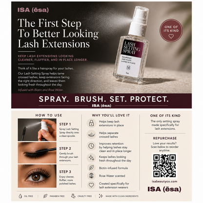 Lash Setting Spray