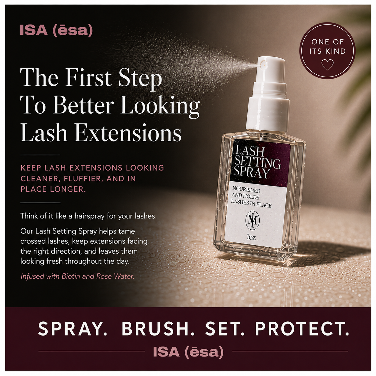 Lash Setting Spray