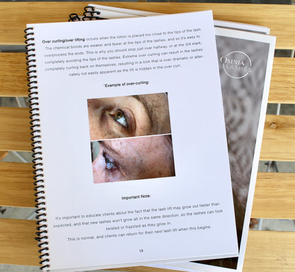 The Lash Lifting Process Training Manual