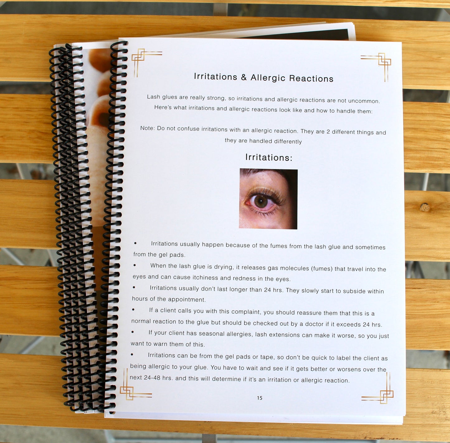 Classic Eyelash Extension Training Manual (English) ✨